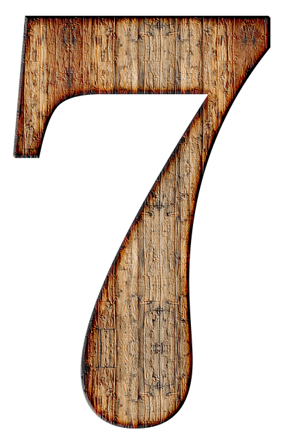 wooden effect number 7